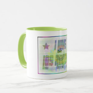 I LIEBE Los Angeles Beautiful Pastel Tasse Cup