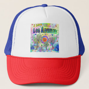 I LIEBE Los Angeles Deep Dream Hat Truckerkappe
