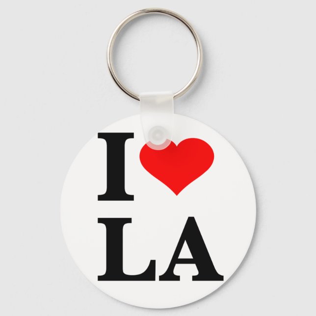 I Liebe Los Angeles Schlüsselanhänger (Vorderseite)