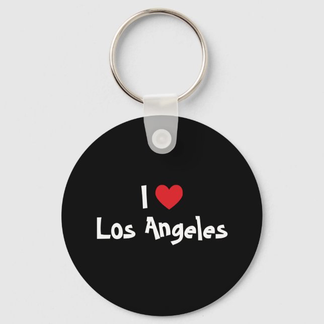 I Liebe Los Angeles Schlüsselanhänger (Vorderseite)