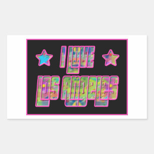 I Liebe Los Angeles Smile Drama Sticker