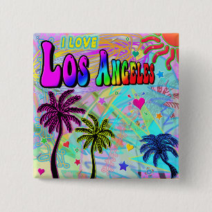 I LIEBE Los Angeles Vivid Romance Button