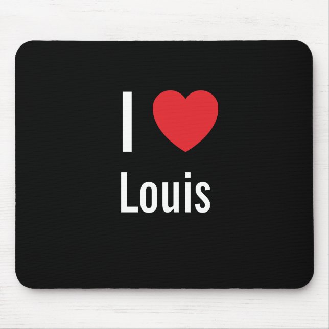 I Liebe Louis Mousepad (Vorne)
