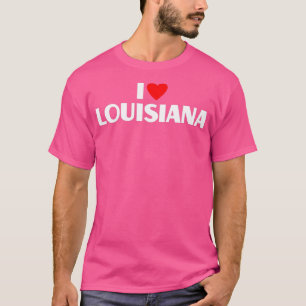 I Liebe Louisiana Best Zuhause Staat I Heart Louis T-Shirt