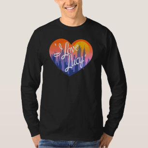 I Liebe Lucy Herzstück der Stadt T-Shirt