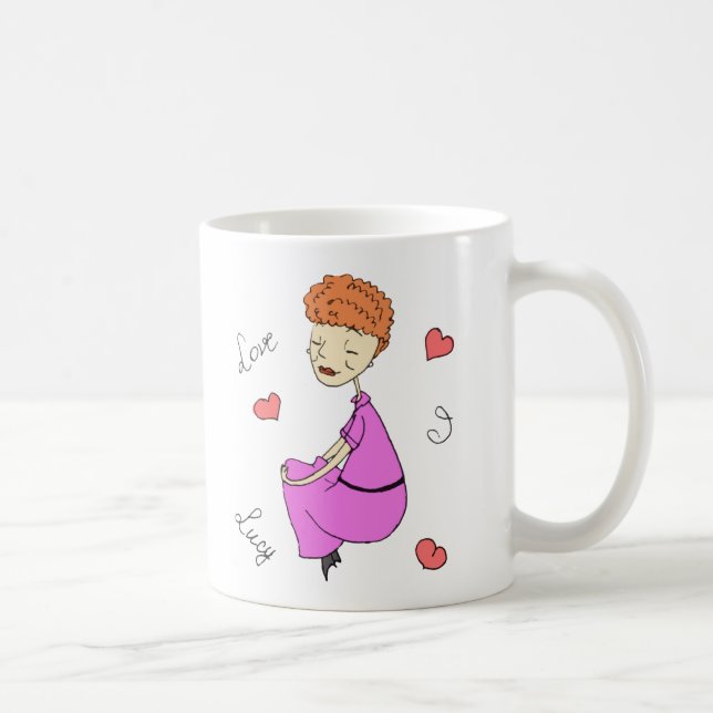 I Liebe Lucy Kaffeetasse (Rechts)