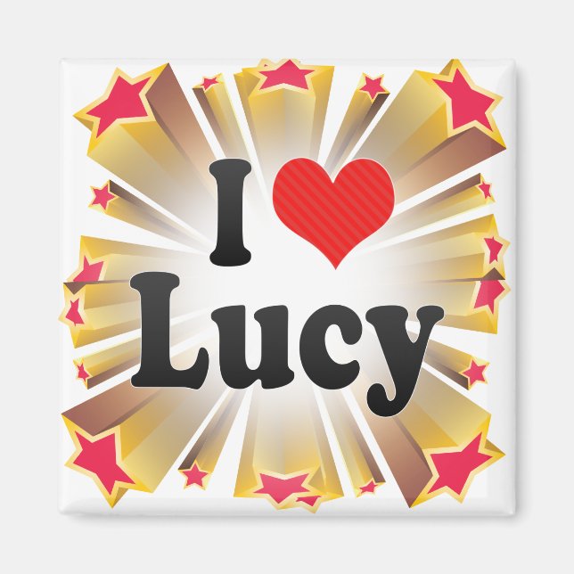 I Liebe Lucy Magnet (Vorne)