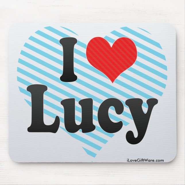 I Liebe Lucy Mousepad (Vorne)