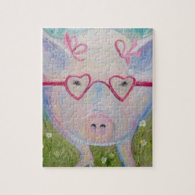 I Liebe-Lucy-Puzzlespiel (Vertikal)