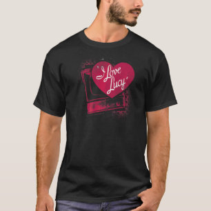 I Liebe Lucy Spray Paint Heart T-Shirt
