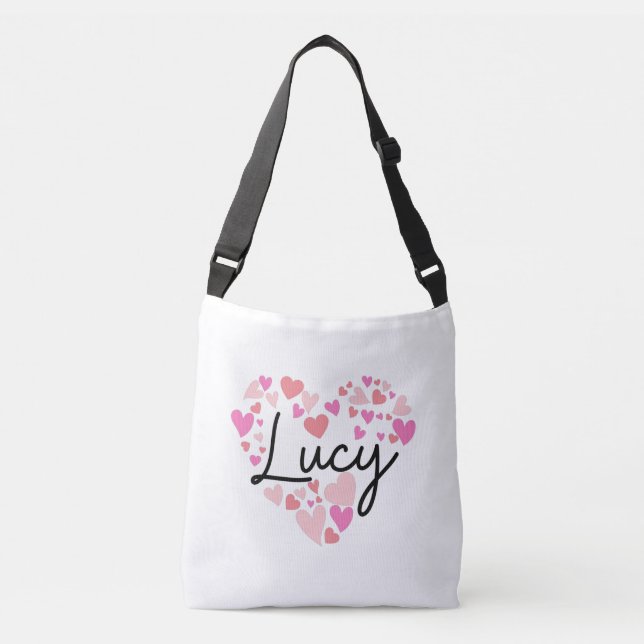 I Liebe Lucy Tragetaschen Mit Langen Trägern (Vorderseite)