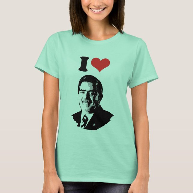 I Liebe Luiz Inácio Lula da Silva T-Shirt (Vorderseite)