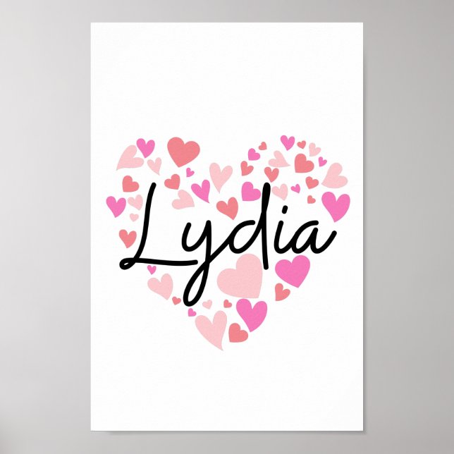 I Liebe Lydia Poster (Vorne)