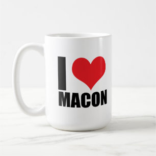 I Liebe Macon Kaffeetasse