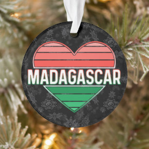 I Liebe Madagaskar, Madagaskar, Madagaskar Ornament