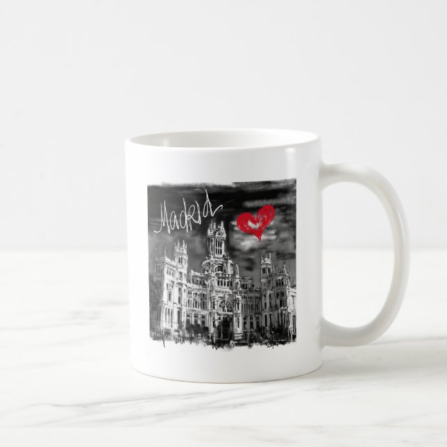 I Liebe Madrid Kaffeetasse (Rechts)