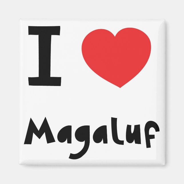 I Liebe Magalluf Magnet (Vorne)