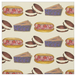 I Liebe Maine Humster Whoopie Blueberry Pie Feinsc Stoff