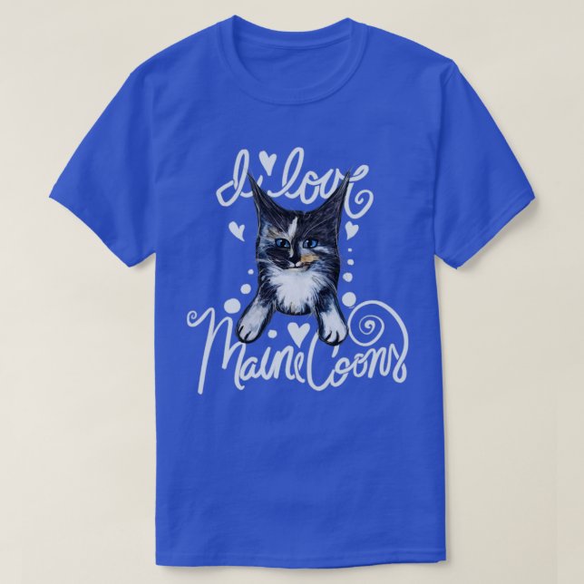 I Liebe Maiskolben T-Shirt (Design vorne)