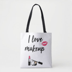I Liebe-Make-up Tasche