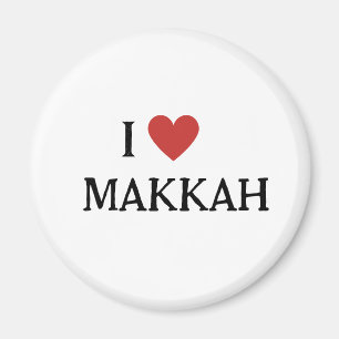 I LIEBE MAKKAH MAGNET