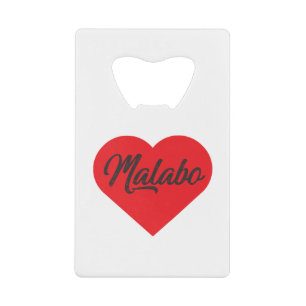 I Liebe Malabo - Äquatoriale Guinea Geldbeutel Flaschenöffner