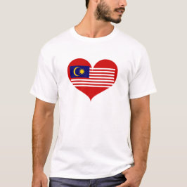 I Liebe Malaysia Flag T-Shirt