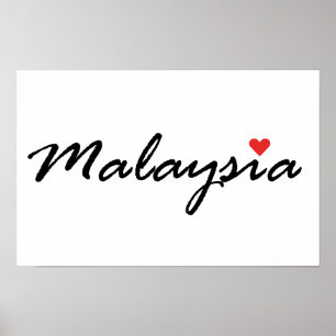 I Liebe Malaysia Poster