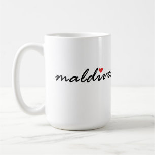 I Liebe Malediven Kaffeetasse