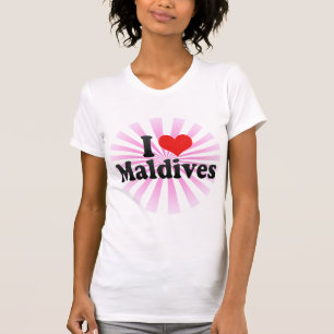 I Liebe Malediven T-Shirt