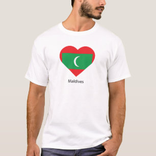 I Liebe Malediven T-Shirt