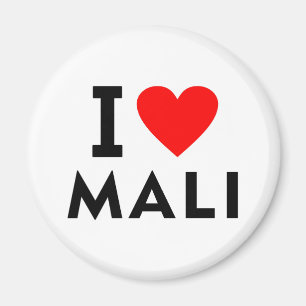 I Liebe Mali Land wie Herztourismus Magnet