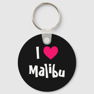 I Liebe Malibu Schlüsselanhänger