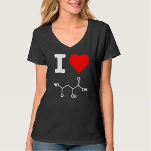 I Liebe Malic Acid Exfoliate Skincare Chemistry Ne T-Shirt