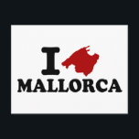 I Liebe Mallorca Postkarte<br><div class="desc">I Liebe Mallorca - Karte - Spanien - Insel</div>