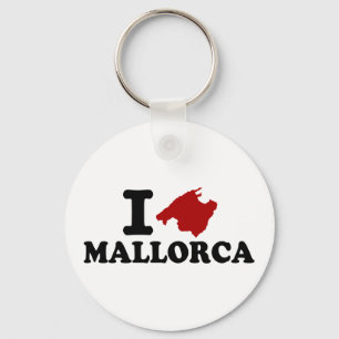 I Liebe Mallorca Schlüsselanhänger