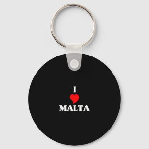I Liebe Malta Schlüsselanhänger
