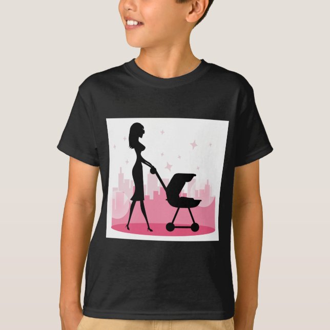 i Liebe Mama T-Shirt (Vorderseite)
