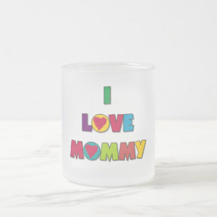 I Liebe-Mama-T - Shirts und Geschenke Mattglastasse