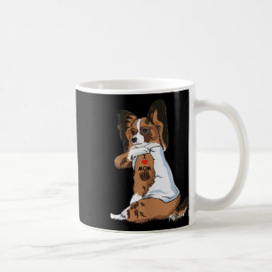 I Liebe Mama Tattoo Papillon Mama Hund Lover Fraue Kaffeetasse