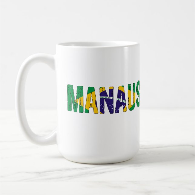 I Liebe Manaus Kaffeetasse (Links)