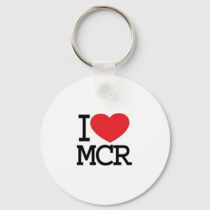 I LIEBE MANCHESTER SCHLÜSSELANHÄNGER