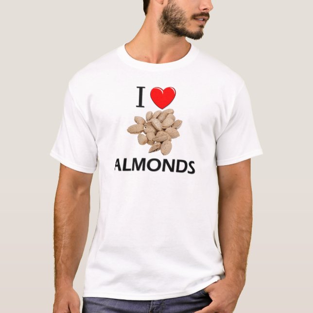 I Liebe-Mandeln T-Shirt (Vorderseite)