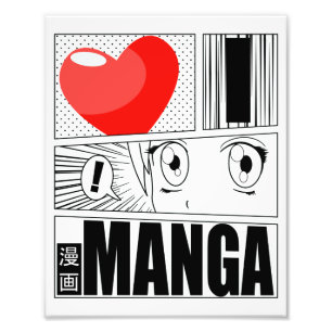 I LIEBE MANGA Poster