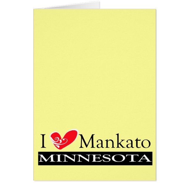 I Liebe Mankato Minnesota (Vorne)