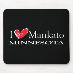 I Liebe Mankato Minnesota Mousepad