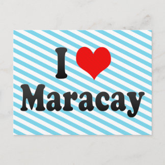 I Liebe Maracay, Venezuela Postkarte