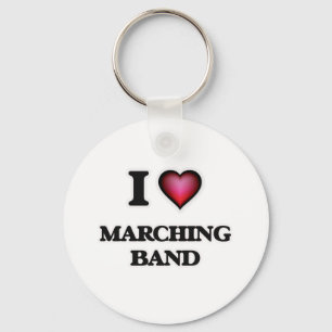 I Liebe Marching Band Schlüsselanhänger