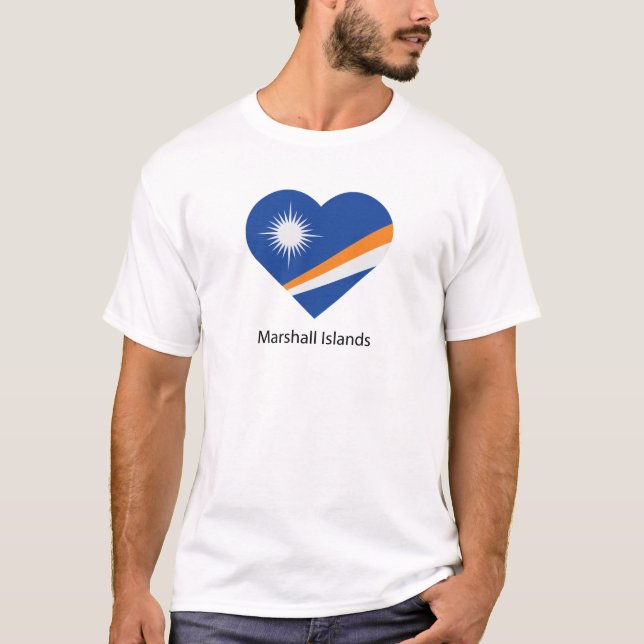 I Liebe Marshallinseln T-Shirt (Vorderseite)