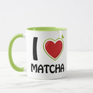 I Liebe Matcha T - Shirt Tasse